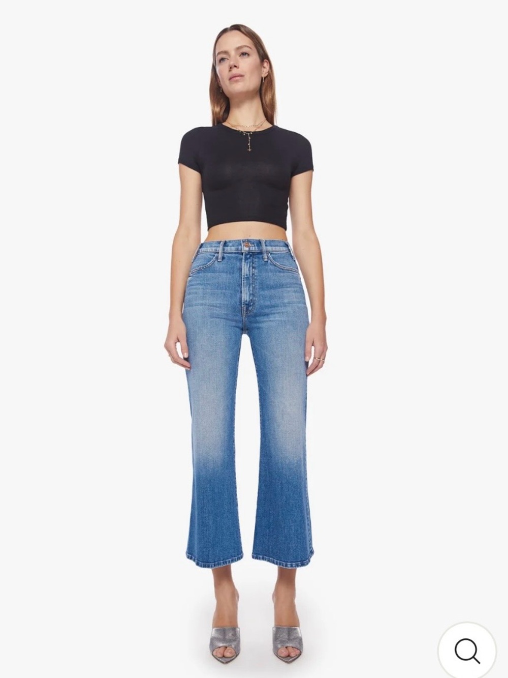 MOTHER Hustler Roller Ankle Jeans | Size 25